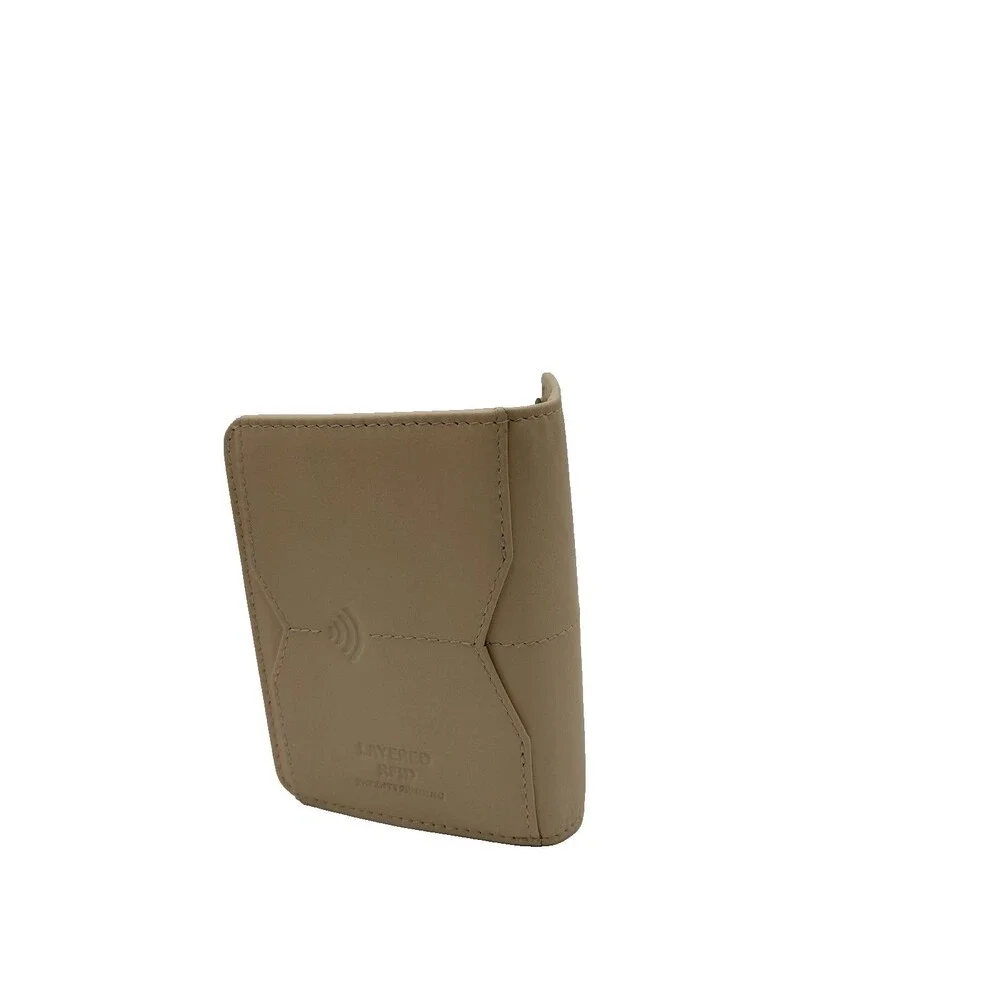 Layered RFID Wi Fold Wallet